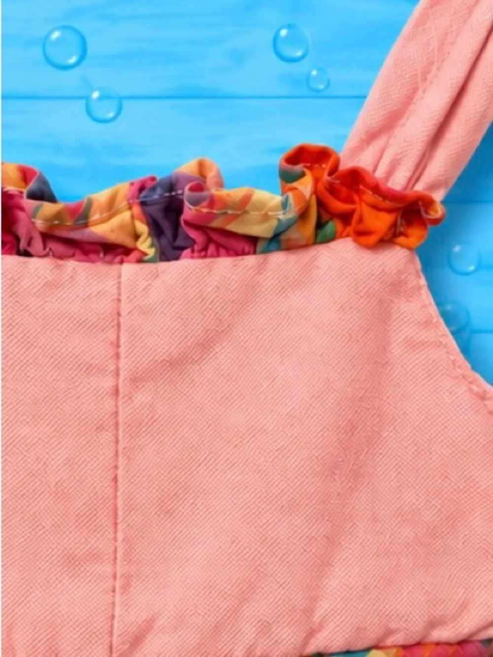 Ralph Lauren Baby Girl Pink Pinafore Dress 6M | Baby Fish Mouth Curated 🐟